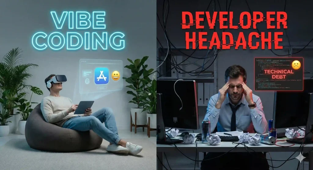 The Real Price of "Vibe Coding": Why AI-Built Apps Often Become a Headache for Developers
